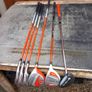 Junior golf clubs and bag with stand Image 8