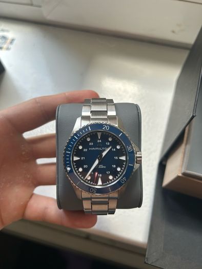 Hamilton Khaki Navy Scuba Automatic 43mm Blue Dial