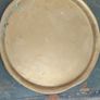 Vintage brass metal tray ,great patina ,,age ,,its old pub tray years ago before name brand trays  ,,buyer collects or pays postage thank you,,collectors item, sold as is Image 5