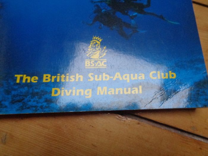 Sport Diving Manual Book for Sale