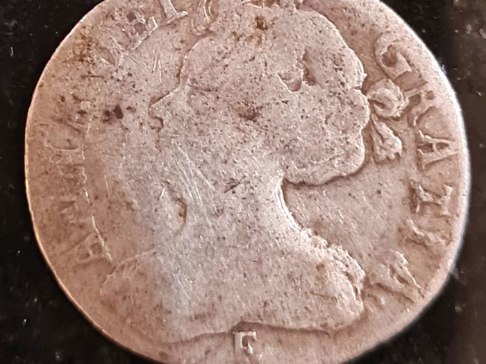 ANNE 1708 - 6 Pence - Anne incl. 'Edinburgh' bust Silver coin