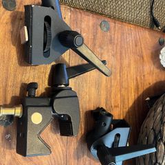 3 Heavy-Duty Photography Studio Clamps