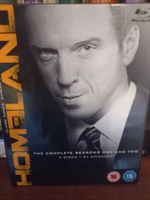 Homeland season 1 and 2 Bluray boxset