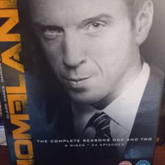 Homeland season 1 and 2 Bluray boxset