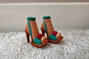 Miami Getaway Kenzie Mattel My Scene Doll Shoes Heels - ONLY Used Please see photos