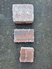 Permeable paving blocks and kerb stone