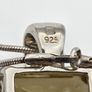 Vintage Citrine Sterling Silver Necklace Image 5