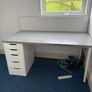 Office Desk and Drawers Image 3
