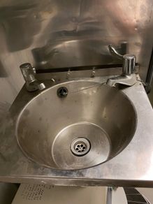 Hand wash sink stainless steel