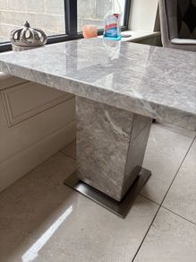 beautiful marble table