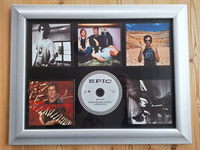 Ben Folds Limited Edition Framed Autograph CD