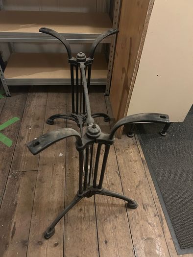 Vintage Cast Iron Cafe / Bar / Pub Table Base