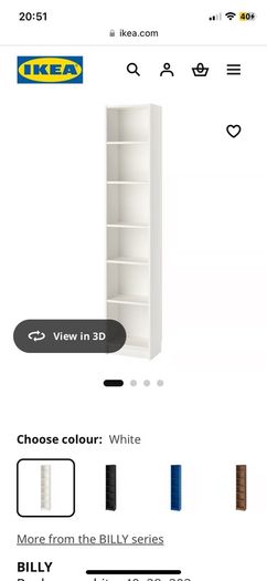 Ikea Billy Bookcase