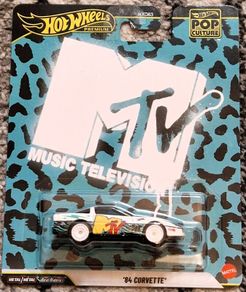 Hot Wheels Premium - Pop Culture - 84 Corvette MTV
