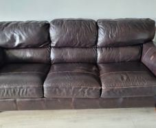 3 & 2 seat leather sofa