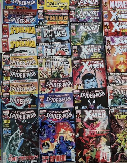 Massive DC & Marvel Comic Collection Batman, Justice League, Spiderman