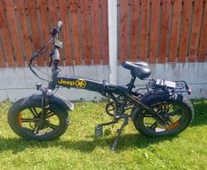 Electric folding bike