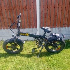 Electric folding bike