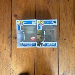 Halo Funko Pop (Master Chief and Srg. Johnston)