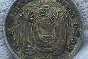 Ecuador 1900 silver Lima