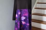 Black &amp; purple Halloween dress, Size 2XL / 20, Brand new