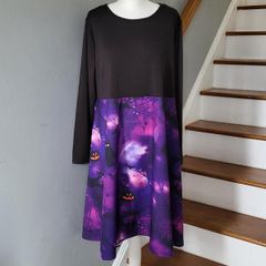 Black & purple Halloween dress, Size 2XL / 20, Brand new