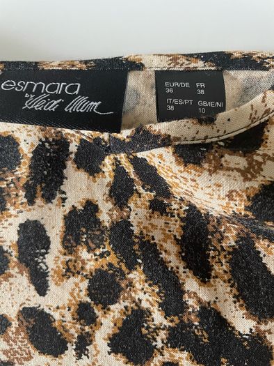 BNWOT: Leopard Print Vest Top (Size 10)
