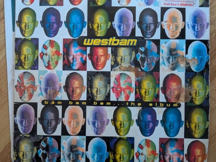 Westbam - bam bam bam album/roof is on fire - bundle