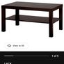 IKEA LACK coffee table with shelf Image 7