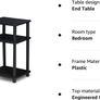 3-Tier Turn-N-Tube End Table, Side Table, Nightstand, Americano/Black (FREE POSTAGE) Image 4