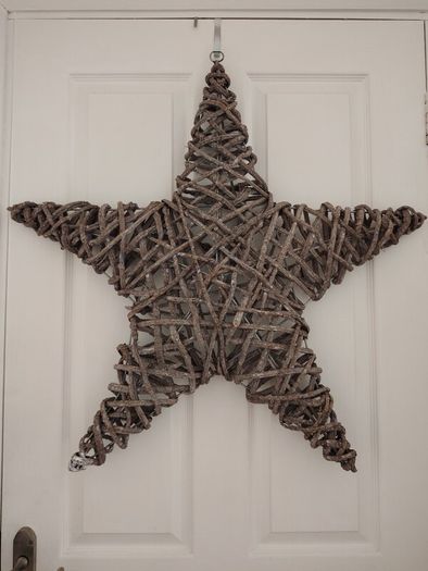 Christmas star wreath