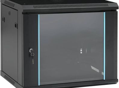 Network Cabinet Wall Mounted Removable Side Panels Server Cabinet Wall Cabinet Wall Cabinet Wall Cabinet Wall Housing 19 Inch IP20 600 x 450 x 510 mm 70 kg