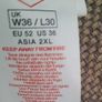 Lee Cooper denim jeans 36 waist and 29 leg in very good condition with no issues see last two photos for exact measurements FREE STANDARD POSTAGE INCLUDED Image 4