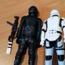 star wars figures some discolouration to white one  price for  two Image 3