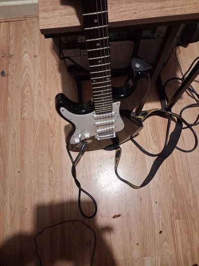 left-hand gear for music electric guitar with  nux app