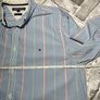 Tommy Hilfiger Mens Pin Stripe Long Sleeve Shirt Size Medium Image 5