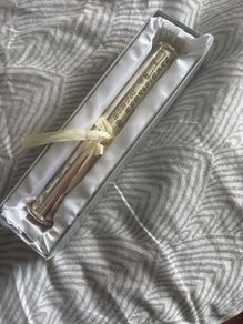 baby gift - birth cert holder