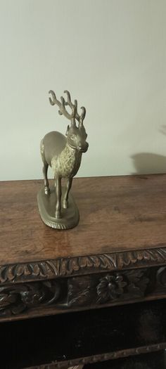brass stag ornament