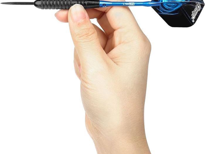 SALE | Steel tip Darts set 22/28g With Aluminium Shafts(4 Colors)+16 Protectors and Flights+Sharpener+Tool,12 Packs(4 Sets) for 4 Beginners