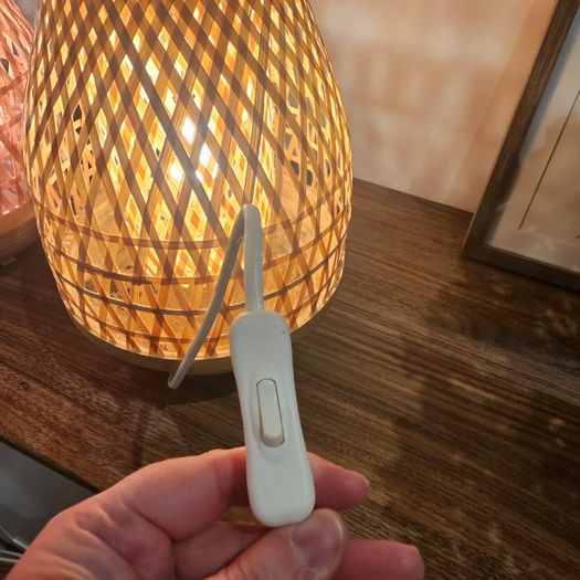 Pair of bedside lamps
