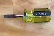 100 Plus Stubby Screwdriver 1/4 x 1-1/2". USA