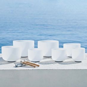 Crystal Singing Bowls set
