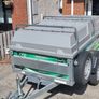 Erde Daxara 198 Trailer with lockable cover and roof bars Image 4
