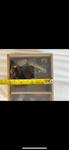 Decorative Three Monkey Ornaments Brass Look