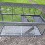Glass based gerbil tank with mesh upper area. Image 2