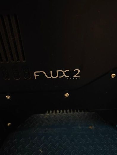 Road Bike and Tacx Flux 2