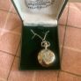 necklace watch. Mullingar pewter Bnwt Image 3