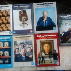Curb Your Enthusiasm Series 1-7 Dvd Larry David Comedy Hbo