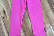 Benetton Fuchsia pink cropped leggings age 10-11 excellent condition!