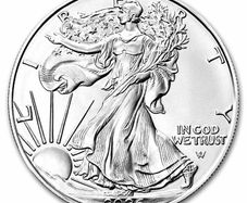 2026 USA 1 Dollar 1 oz Silver Bullion Coin - American Eagle BU (In Capsule)